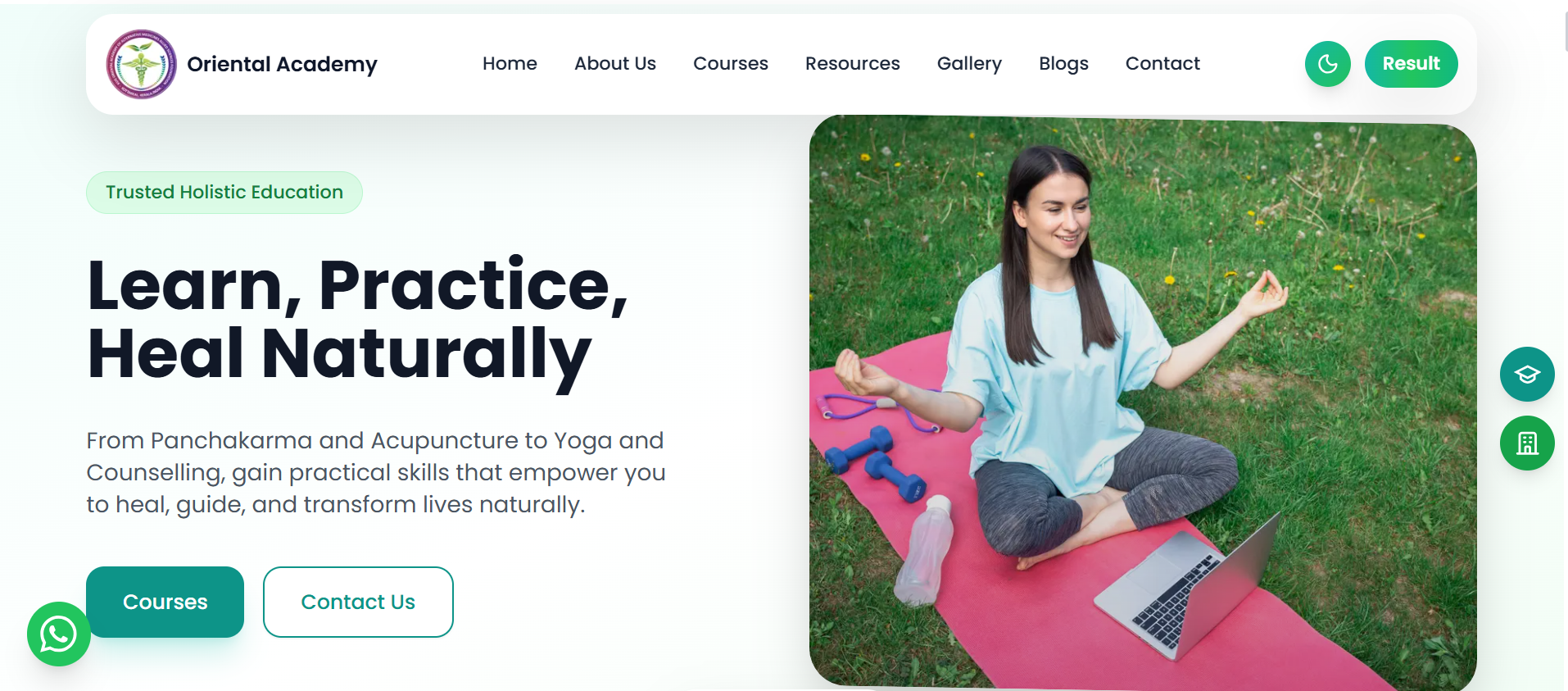 KUG Oriental Academy — Hero